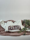 Grandma or mom embroidered sweatshirt | gift for mom, Mother’s Day, GMA, shirt, custom, gift for her, mama, gift, Grammy, Gigi