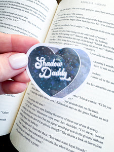 Fourth Wing/ACOTAR-inspired sticker | holographic, glitter, quote, bookish, Sarah j maas, fantasy, night court, xaden, azriel, iron flame