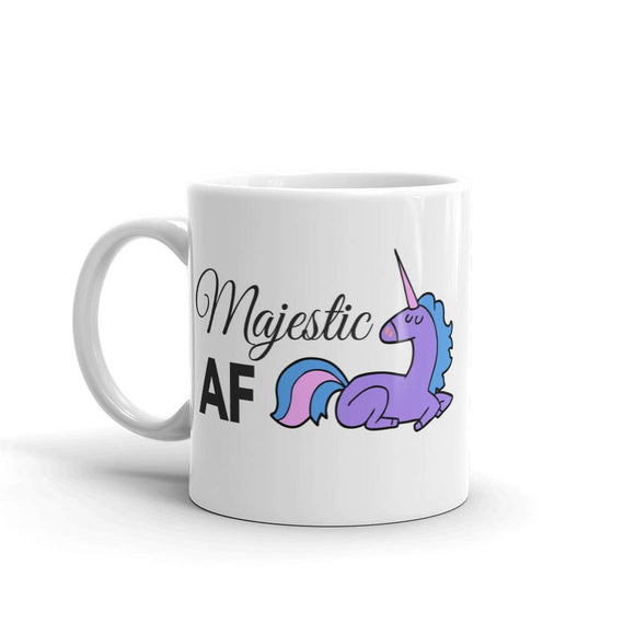 Majestic AF. Unicorn Mug (11oz.)
