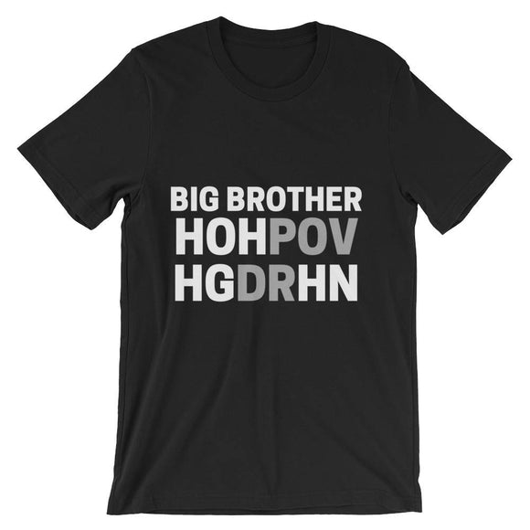 Big Brother TV Show Acronym Tshirt (Unisex)
