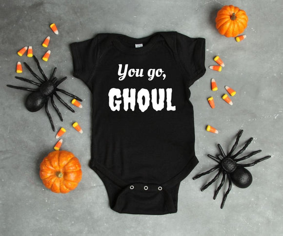You Go Ghoul One Baby Piece Outfit Bodysuit