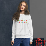 Merry & Bright Sweatshirt (Unisex)