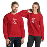 Lit AF Holiday Sweatshirt (Unisex)